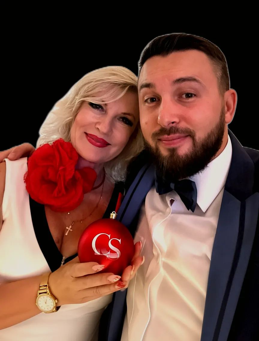 Aleksey Novitskiy and Mila Lonshakova